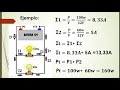 Potencia Eléctrica Ley de watt para un circuito paralelo