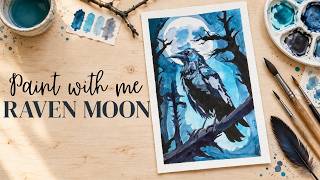Bonus Video - Raven Moon Paint Along