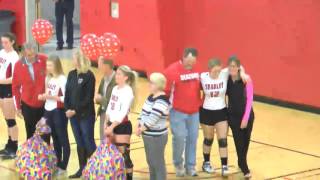 2016 Shanley Volleyball Senior Night Presentation