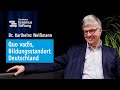 Quo vadis, Bildungsstandort Deutschland? - Dr. Karlheinz Weißmann im Gespräch - Themen der Zeit