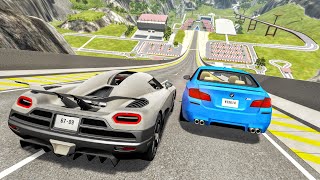 Super Cars vs Big Ramp Jumps 20/9/2021 - BeamNG.Drive screenshot 4