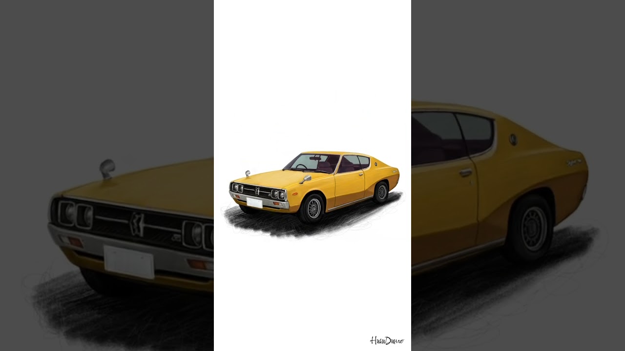 Nissan Skyline H/T 2000GT-E/GTX-E (KGC111) 1976 - Ретро-революция: Эволюция стиля и скорости!