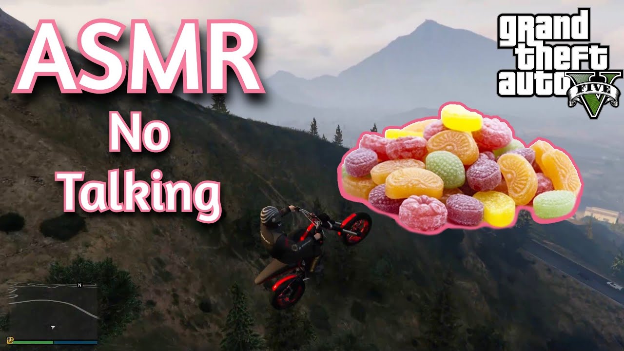 ASMR Gaming | GTA V HARD CANDY | No Talking + Keyboard/Mouse Sounds 💤
