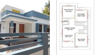 800 Square Feet 2 Bedroom 15 Lack House and Plan