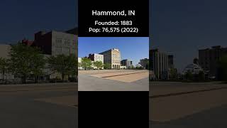Random US Towns: Hammond, IN #shorts