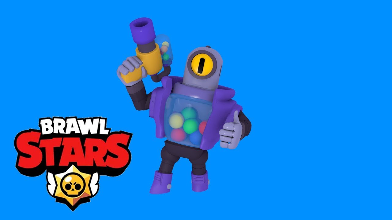 Rico Brawl Stars By Optimusdwb Thingiverse - how to get rico in brawl stars for free