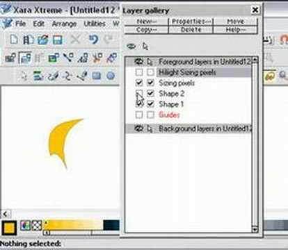 Xara3D : Using "Sizing Pixels"