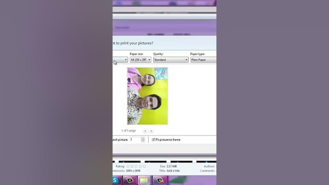 How to print picture youtube