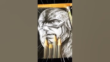 The Flash drawing with graphite pencil(realistic)⚡️ #shorts #theflash