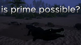 I Tried to Reach Prime Deino… Here’s What Happened | The Isle Evrima | Deinosuchos gameplay