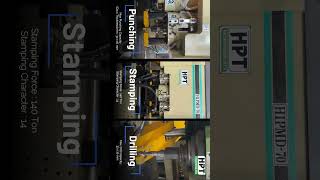 Precision Punching, Stamping Drilling In One Machine Hipmd 70 Cnc Machine