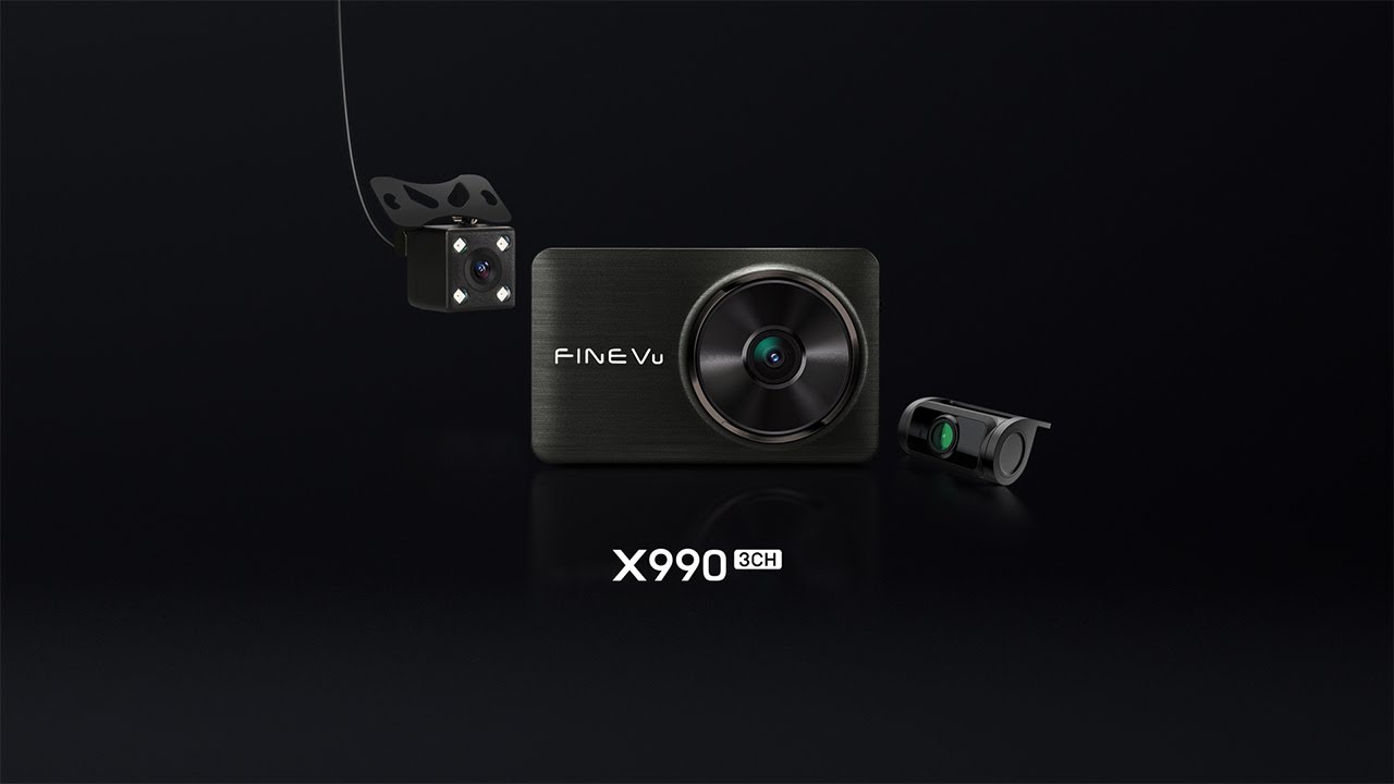 [ X990 3CH ] 자사 최초! 페달 전용 카메라 적용 3채널 블랙박스주차 중 충격 위치와 크기를 알려주는 AI 충격 안내 ...
