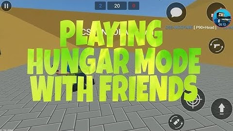 BLOCK STRIKE| PLAYING HUNGAR MODE WITH CSS FRIENDS