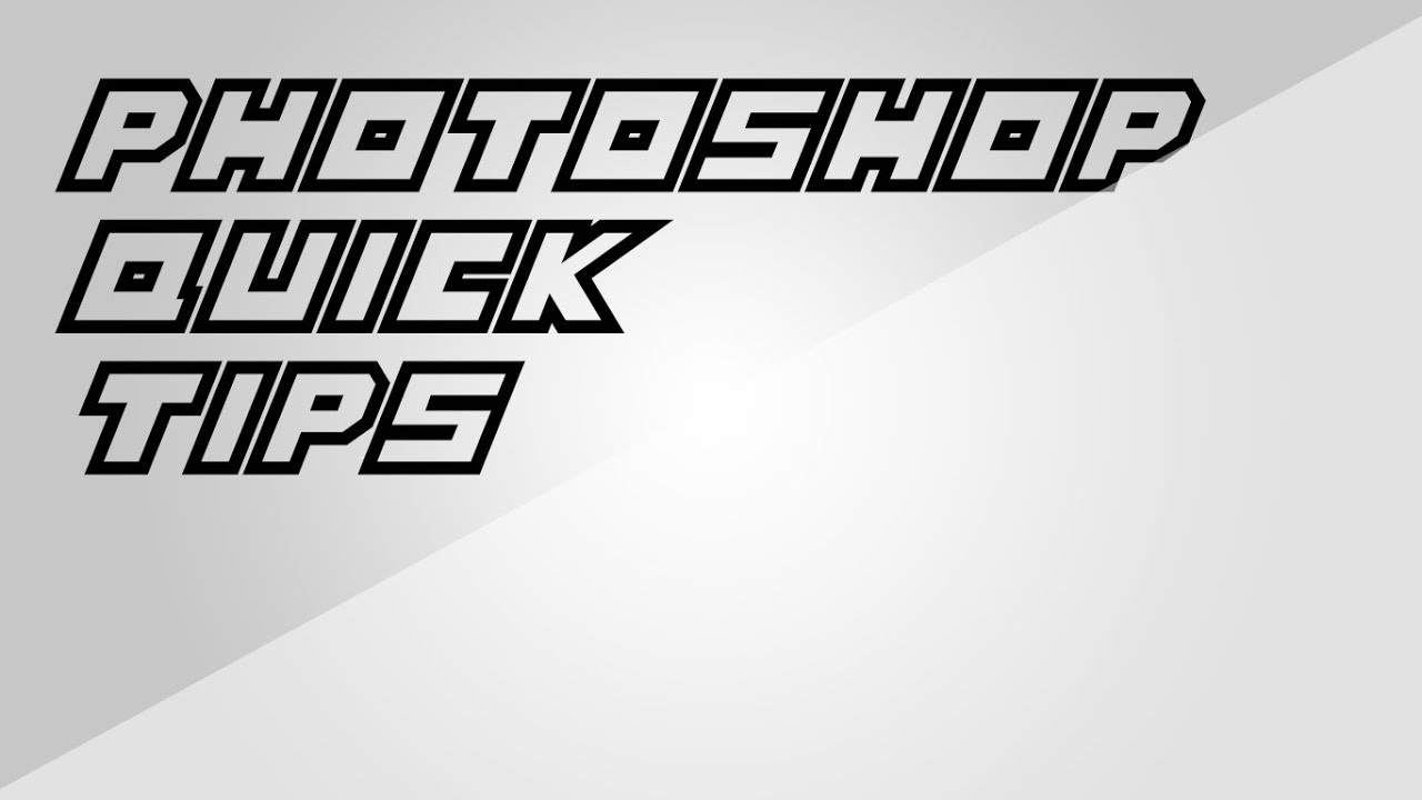 Quick Tip Use of Global Light YouTube