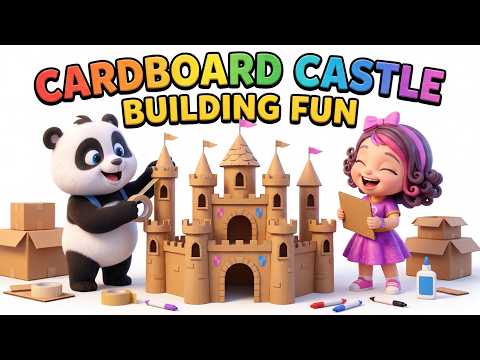 Cardboard Castle Building Fun