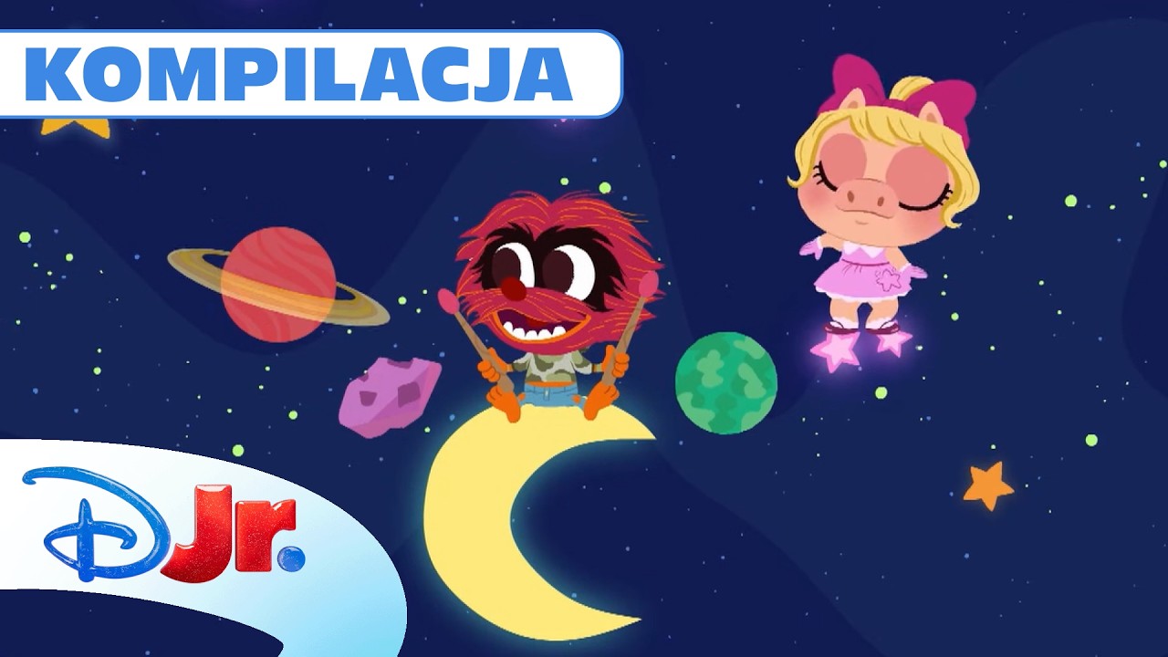 🌜 Słodkie dźwięki na dobranoc | Lullabies | Disney Junior Polska