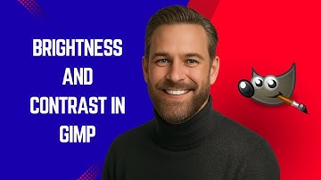 How to Adjust Brightness & Contrast in GIMP - GIMP Tutorial for Beginners