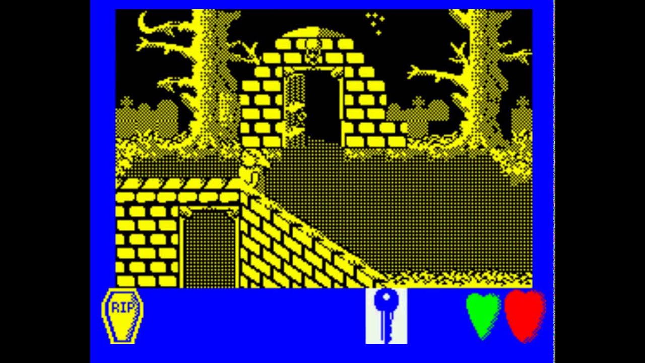 BRIDE OF FRANKENSTEIN – Jeu Vidéo Amstrad / C64 / ZX Spectrum, état Propre