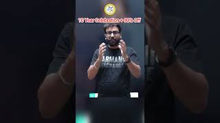 Upto 90% Discount 🔥 | 10 Years Celebration Offer | Competition Academy #shorts #viral #trending