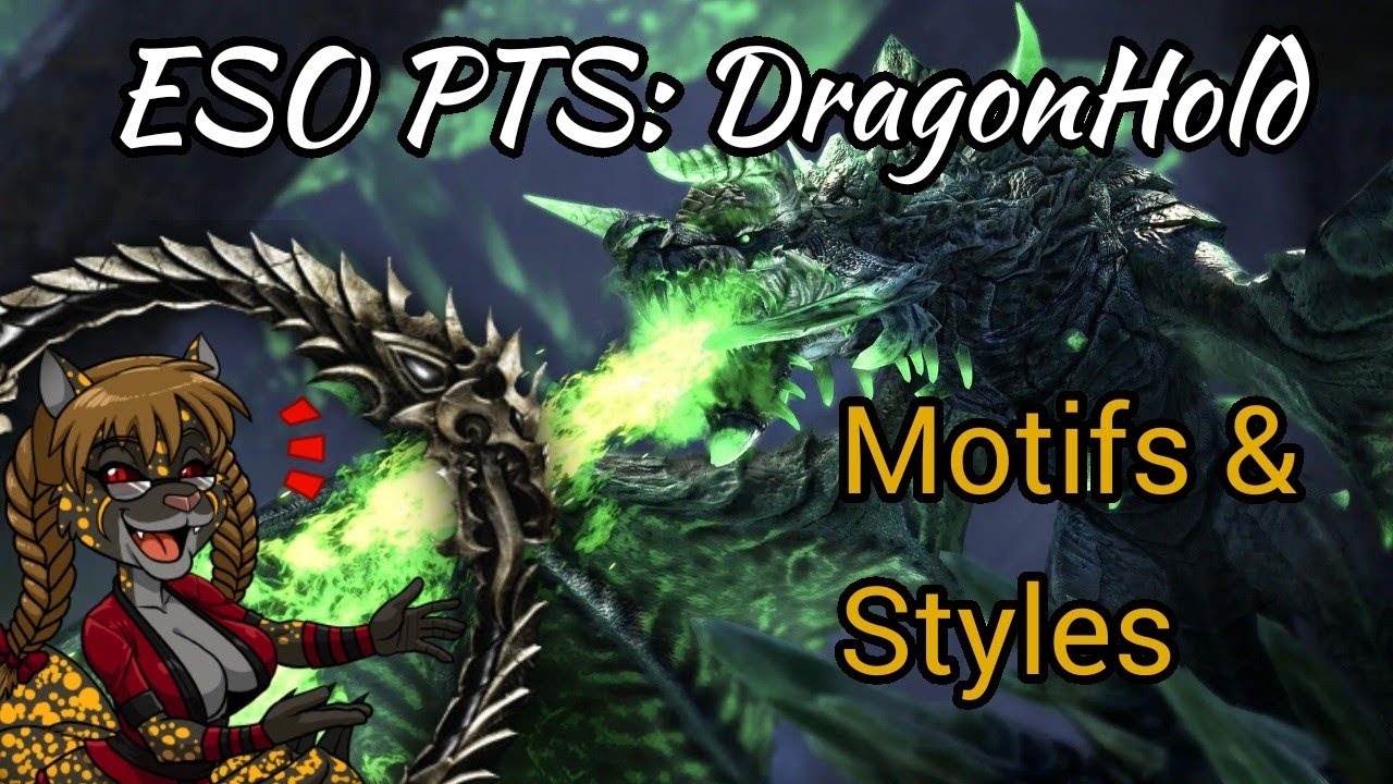 ESO PTS: DragonHold Motifs