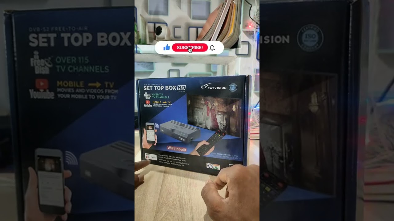 Catvision 402 New Set Top Box in 2022 | Best Set Top Box in India
