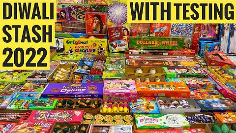 DIWALI FIRECRACKERS STASH 2022 PART 7.1 WITH TESTING | CRACKERS VIDEO | DIFFERENT TYPES OF CRACKERS