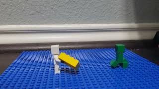 Creeper explosion Lego version