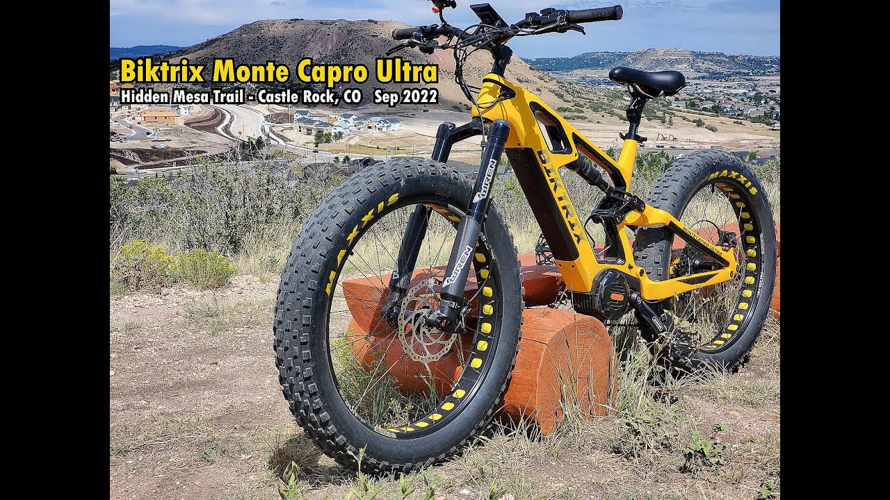 Biktrix Monte Capro Ultra Put To The Test!! Best Trail Ride Yet!
