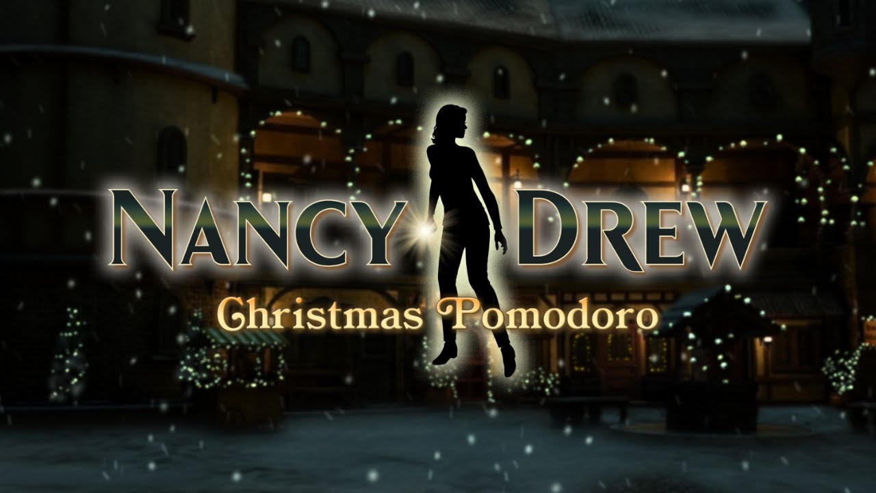 Nancy Drew Game Pomodoro | Christmas Ambience | 30/10 Timer