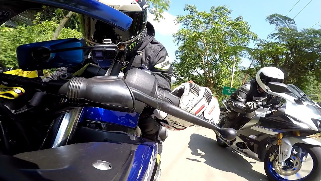 R15M против V3 (сырые кадры... дружеский бой)