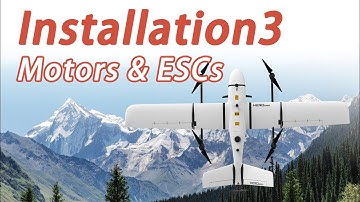 Hero VTOL UAV Assembly & Commissioning Guide7——Motor and ESC installation (multi-rotor + cruise)