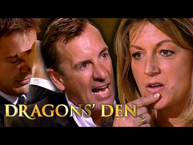 Xenophobe Disrespects All Dragons Within Minutes Of Pitch | Dragons' Den class=