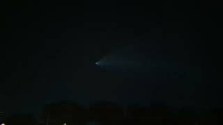 Falcon 9 launch as seen from Long Island, New York - September 24, 2022