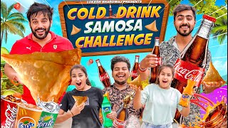 COLD DRINK SAMOSA CHALLANGE || Shivam Dikro || Lokesh Bhardwaj || Aashish Bhardwaj