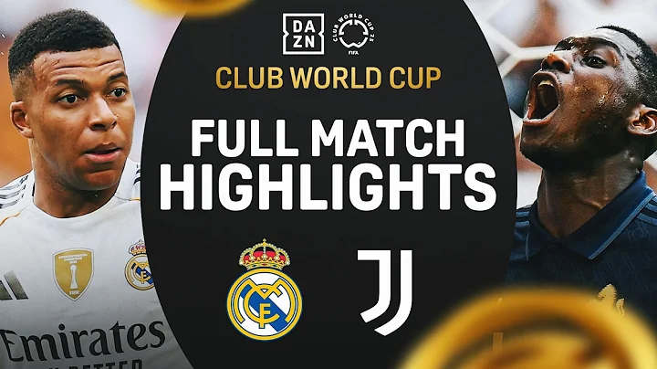 Mbappé Returns as Real Madrid Dominate Juventus | FIFA Club World Cup Highlights