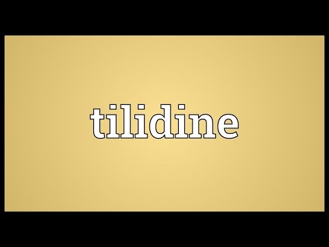 Tilidine Meaning