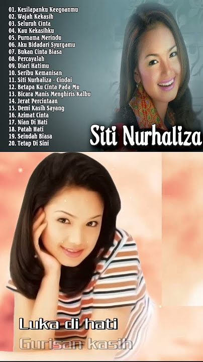 Siti Nurhaliza Full Album💥 Koleksi Lagu Pop Siti Nurhaliza Paling Hits Sepanjang Masa💖 Wajah Kekasih