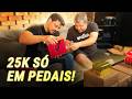 RECEBEMOS MAIS DE 25k EM PEDAIS! | LANÇAMENTO DA IK MULTIMEDIA + MEGA UNBOXING