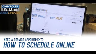 How Do I Schedule A Service Appointment Online For Chevrolet Of Everett