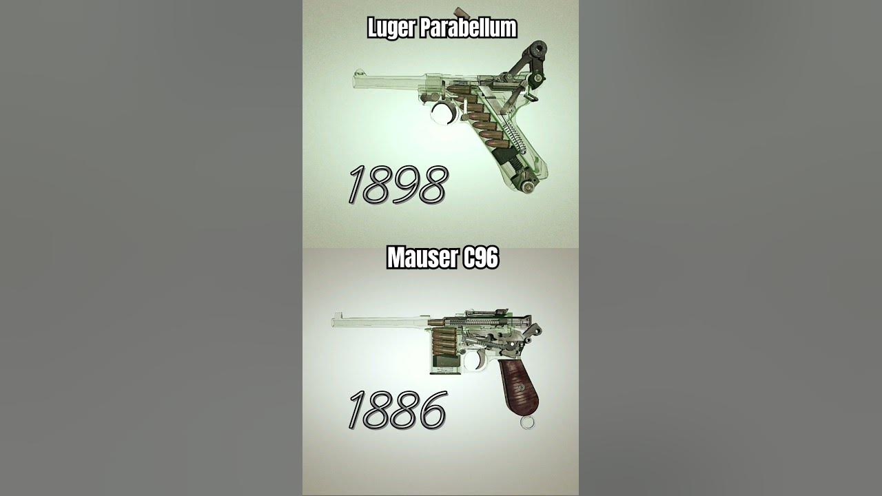 Luger gun 🆚 Mauser