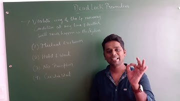 Deadlock prevention in Operating system