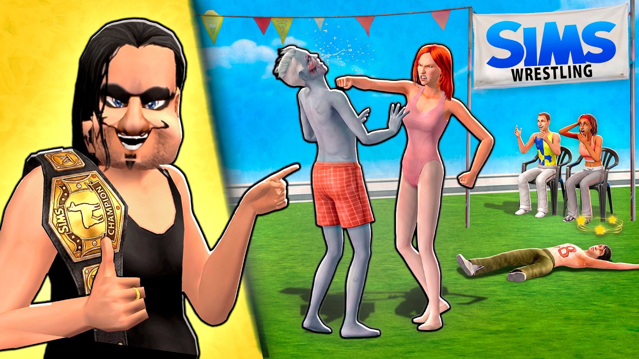 Thumbnail for I Took Wrestling Way Too Far in The Sims