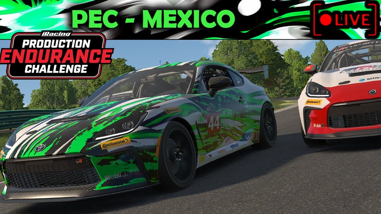 Pec Rpm Racing PEC at Mexico | LIVE iRacing Sim Racing - YouTube