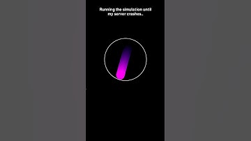 Ball bouncing simulation #adhd #music #code #space #python #physics #simulations #memes #science