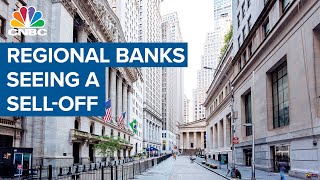 Regional banks see a sell-off following JPM's purchase of First Republic Bank