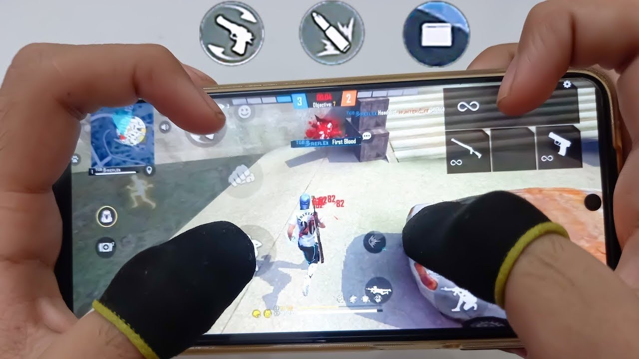 Mi11x HANDCAM 📲 SETTINGS ⚙️ HUD + SENSI + DPI [FREE FIRE HIGHLIGHTS] 😍