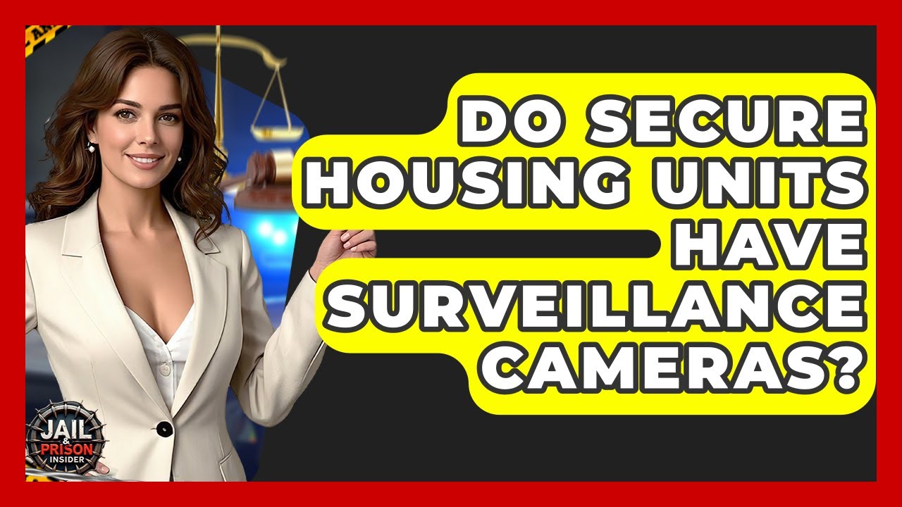 Do Secure Housing Units Have Surveillance Cameras? - Jail & Prison Insider