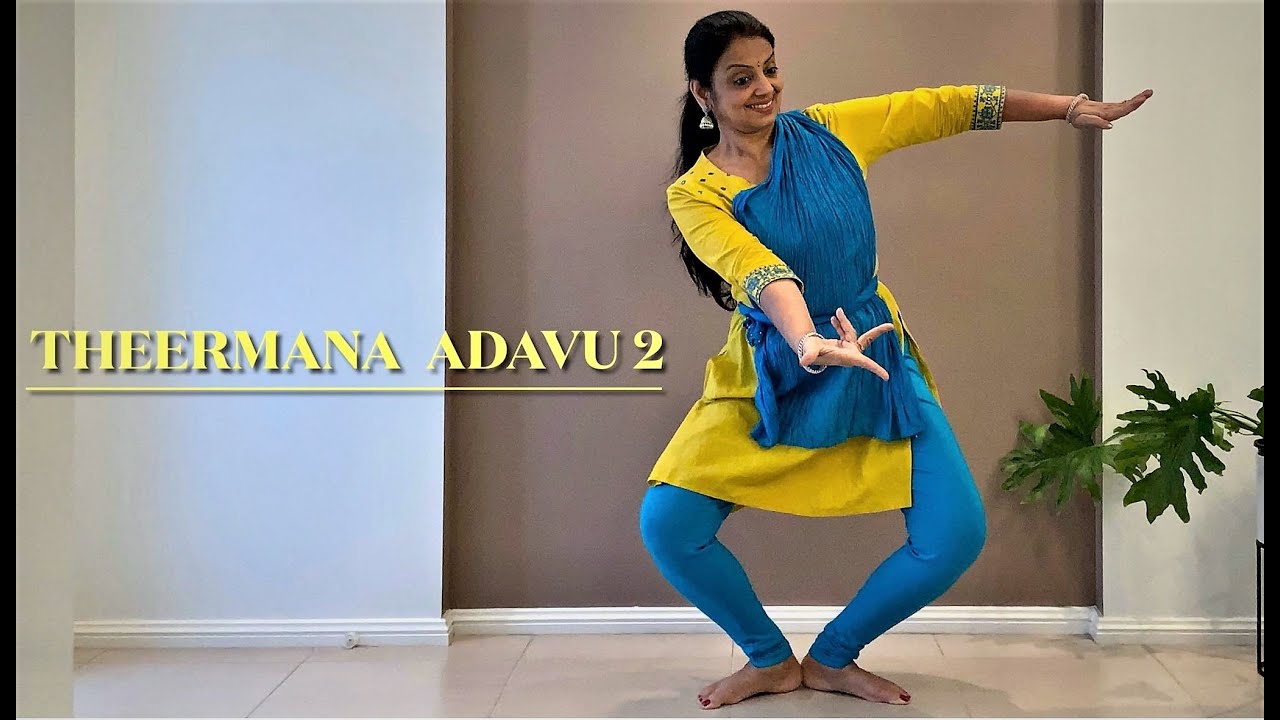 Bharatanatyam - Lesson 16 - Learn Adavus or steps -  Theermana or Mukthaya Adavu 2