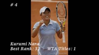 Top 10 - WTA Japanese Tennis Players