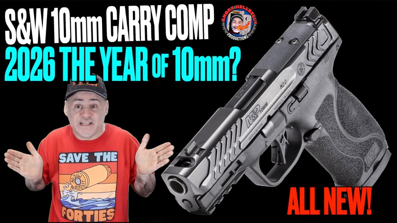 Совершенно новый компенсатор отдачи S&W 10mm M&P!..(2026 год – год 10 мм?)